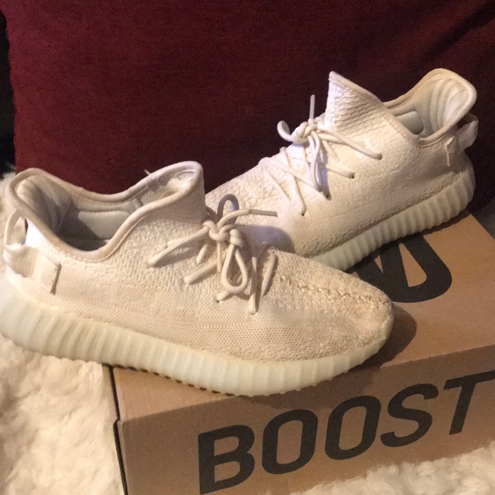 White yeezys